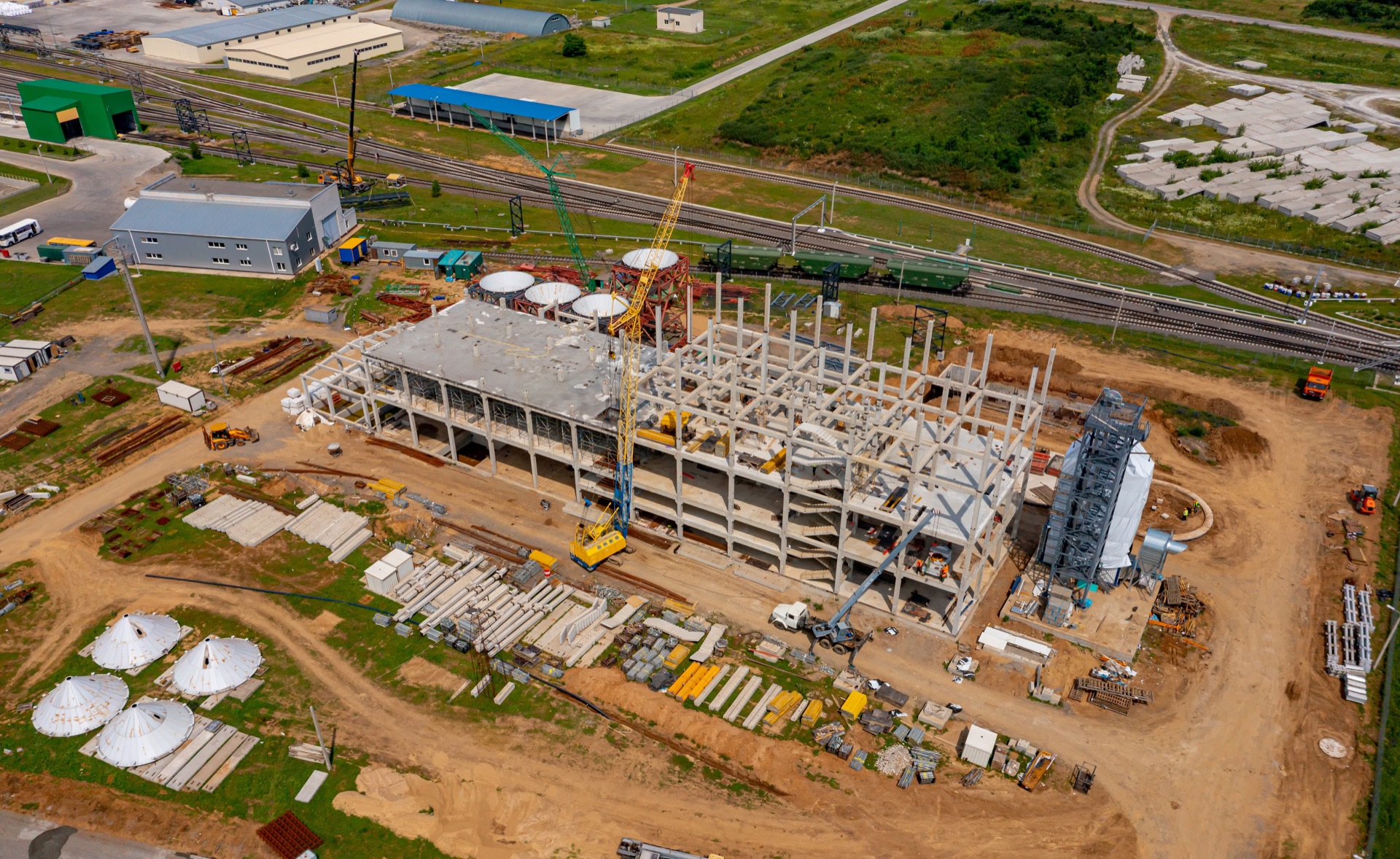 Aerial view of the Proplate production facility in Chunchula, Alabama